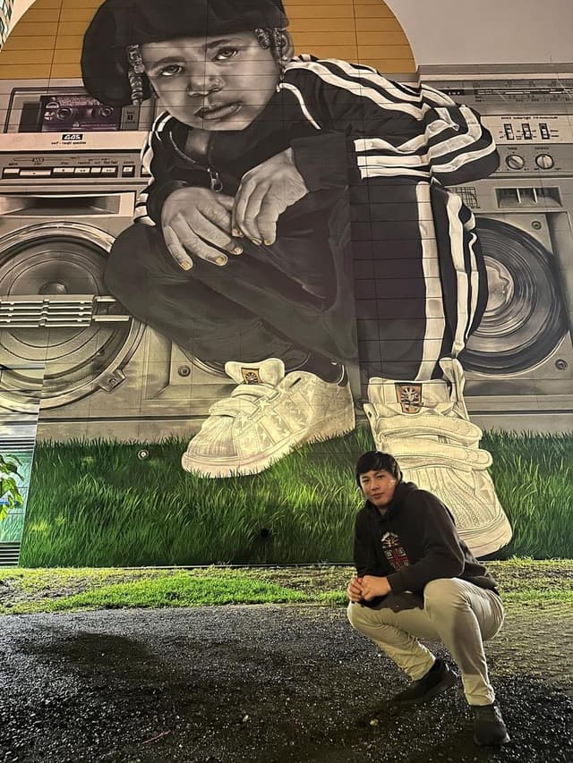 me doing a funny pose